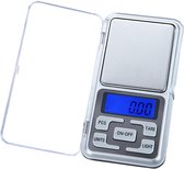 Danish Cheff | Silver | Digitaal Zak Weegschaal | Batterijen inbegrepen