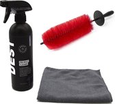 DEST - Velgenreiniger 500ML + Velgenborstel - Velgen schoonmaken