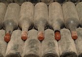 Dibond - Wijn - Wijnflessen - 100 x 150 cm