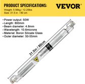 Co2 Laserbuis - 50W 800mm - graveur snijmachine