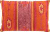 Kussen | textiel | fuchsia | 40x60x (h)0 cm