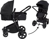 BabyGO Spring - Combi Kinderwagen - Zwart