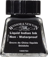 Winsor & Newton - Hobby Inkt - Oost Indische inkt - zwart - 14ml