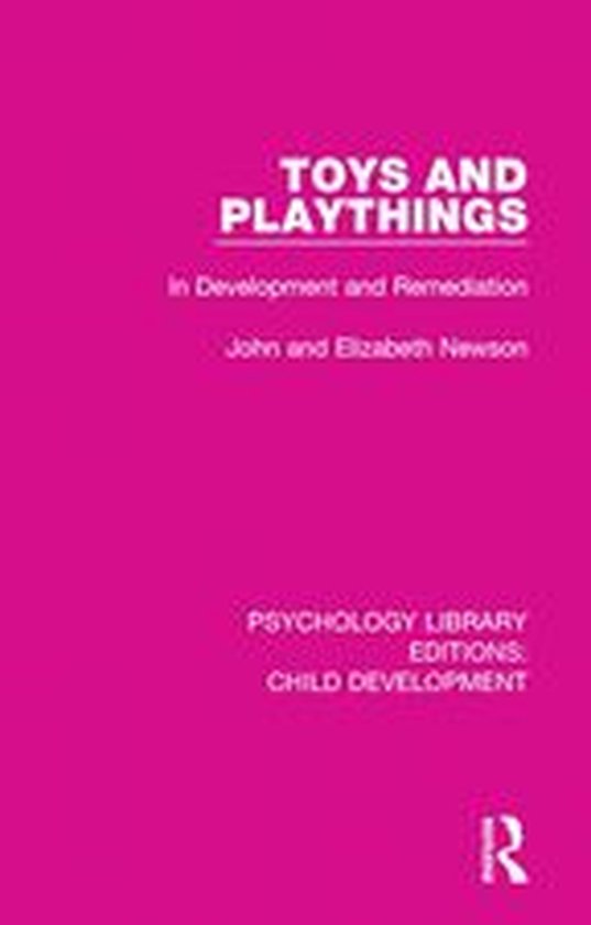 Toys and Playthings (ebook), John Newson 9781351378604 Boeken