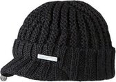 Barts  Pete Beanie Black Maat One Size