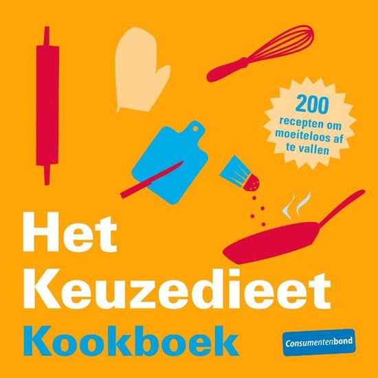 Cover van het boek 'Het keuzedieet kookboek'