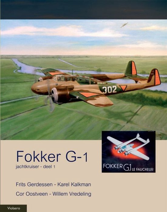 Cover van het boek 'Fokker G-1 / 1' van Frits Gerdessen