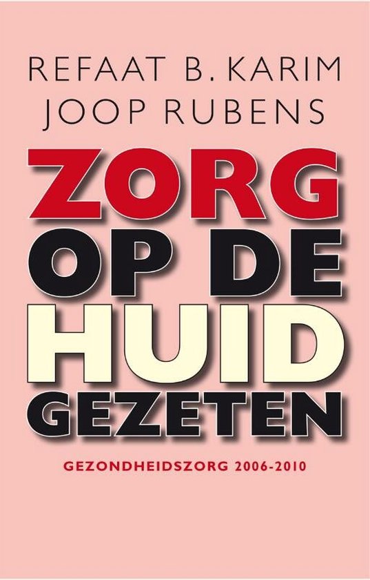 Cover van het boek 'Zorg op de huid gezeten'