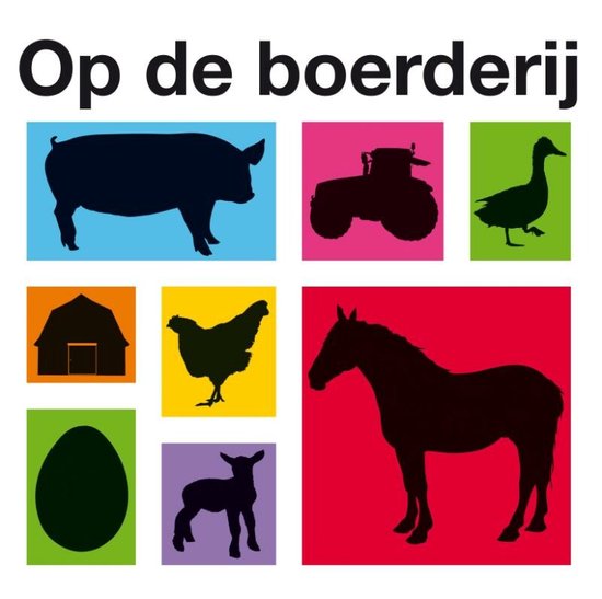 Cover van het boek 'Op de boerderij'