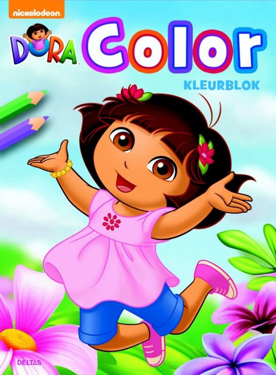 Dora color kleurblok