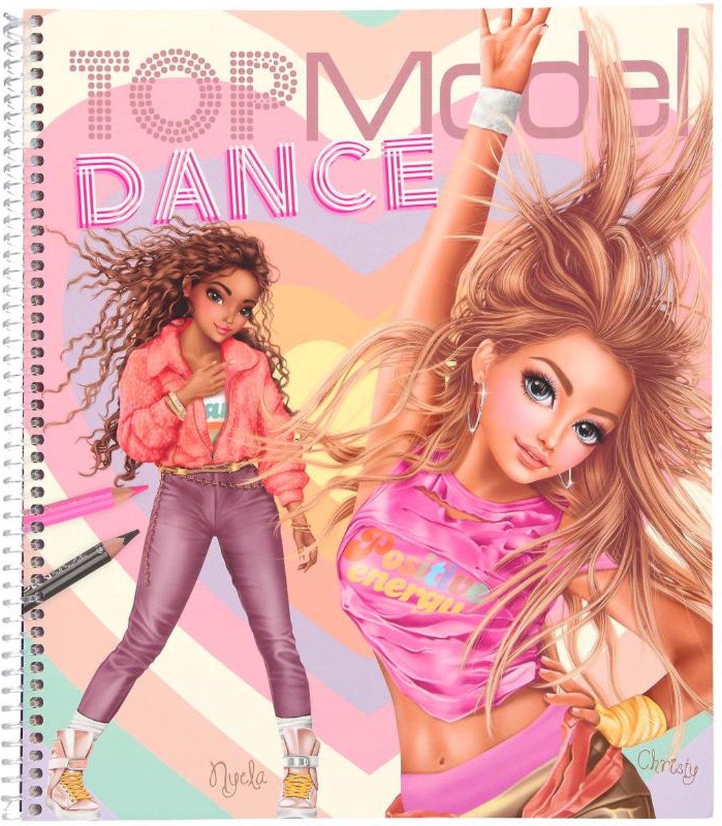 Topmodel dance special kleurboek