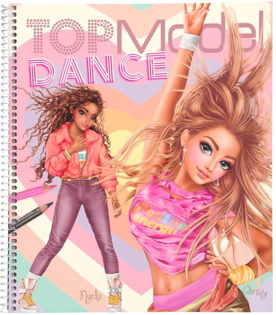 Depesche - TOPModel Dance kleurboek - Depesche