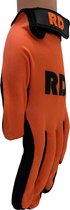 Basic Line gloves Oranje BMX Fietscross Motorcross MTB handschoenen kinderen maat 6 Youth XL