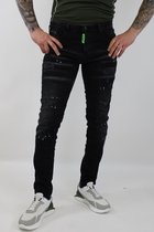 Heren slim fit jeans DSQRRED7 Green Spots