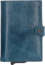 Micmacbags Porto Safety Wallet - Jeansblauw