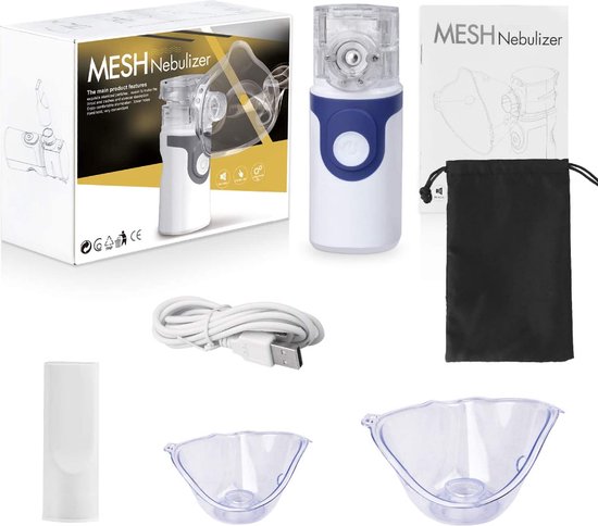 Nebuliseur a main atomiseur inhalateur a vapeur nebuliseur a mailles  portable electrique nebuliseur USB machine pour enfants et adultes