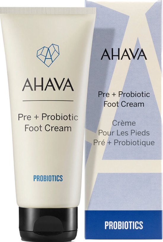 AHAVA Prebiotische Voetcrème - Voedt & Verzacht Droge Voeten | Versterkt Huidbarrière | Synbiotic-complex | Voet verzorging voor mannen & vrouwen - 100ml