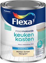 Flexa Mooi Makkelijk Verf - Keukenkasten - Mengkleur - Midden Sorbet - 750 ml