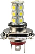 H4 LED KOPLAMP BASIC 12 VOLT 2.16 WATT 6500K WIT | AUTO - MOTOR - SCOOTER