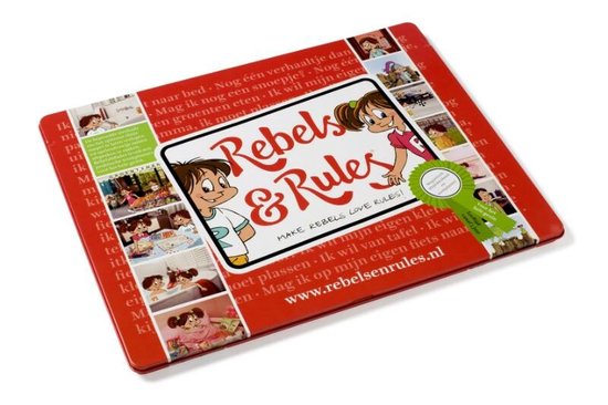 Cover van het boek 'Rebels&Rules Afsprakenbord'