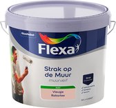 Flexa Strak op de Muur Muurverf - Mat - Mengkleur - Vleugje Rabarber - 10 liter