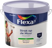 Flexa Strak op de Muur Muurverf - Mat - Mengkleur - Iets Sesam - 10 liter