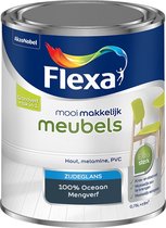 Flexa Mooi Makkelijk Verf - Meubels - Mengkleur - 100% Oceaan - 750 ml