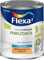 Flexa Mooi Makkelijk Verf - Meubels - Mengkleur - 85% Goudsbloem - 750 ml