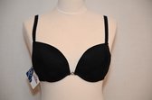 Selmark Lingerie Alma BH - voorgevormd met voorsluiting - A-E cup - zwart - maat B 90