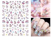 Unicorn Nagel Stickers - Unicorn Stickers - Nagelstickers - Nagel Decoratie - Unicorn Nagelstickerset - Unicorn Knutselen - Eenhoorn