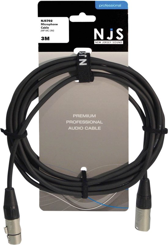 Pronomic Stage XFXM-Blue-10 Microfoonkabel XLR 10 m Metallic Blue Pronomic Stage XFXM-Blue-10 Microfoonkabel XLR 10 m Metallic Blue