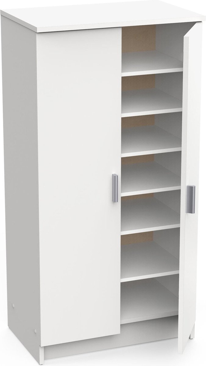 Schoenenkast Ibiza Large - Wit