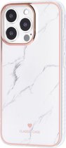 UNIQ Classic Case iPhone 13 Pro TPU Backcover hoesje - Marble