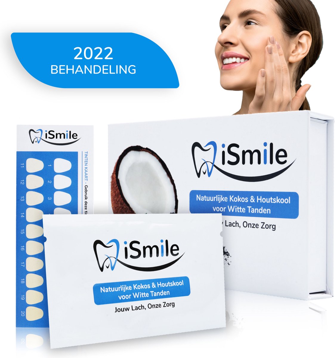 iSmile Whitening - Tandenbleken - Zonder Peroxide - Charcoal Teeth Whitening -... | bol.com