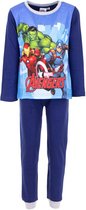 Avengers pyjama blauw 128