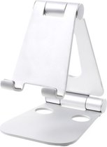 Universele Tablet & Telefoon houder met Verlichting - 360 ° Draaibaar Flexibel voor op tafel, kantoor en bureau - Universeel voor smartphone, tablet en camera - Stevige aluminium voetsteun - 