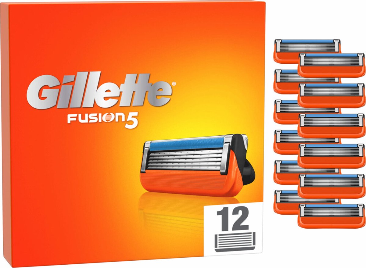 6x Gillette Scheermesjes Fusion 5 Fusion5 12 stuks