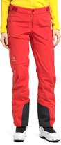 Haglöfs - LIM Touring Proof Pants - Pantalon de ski rouge pour femme-M