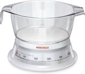 Soehnle 65418 Vario Analoge Keukenweegschaal met Maatbeker 0.5L Wit