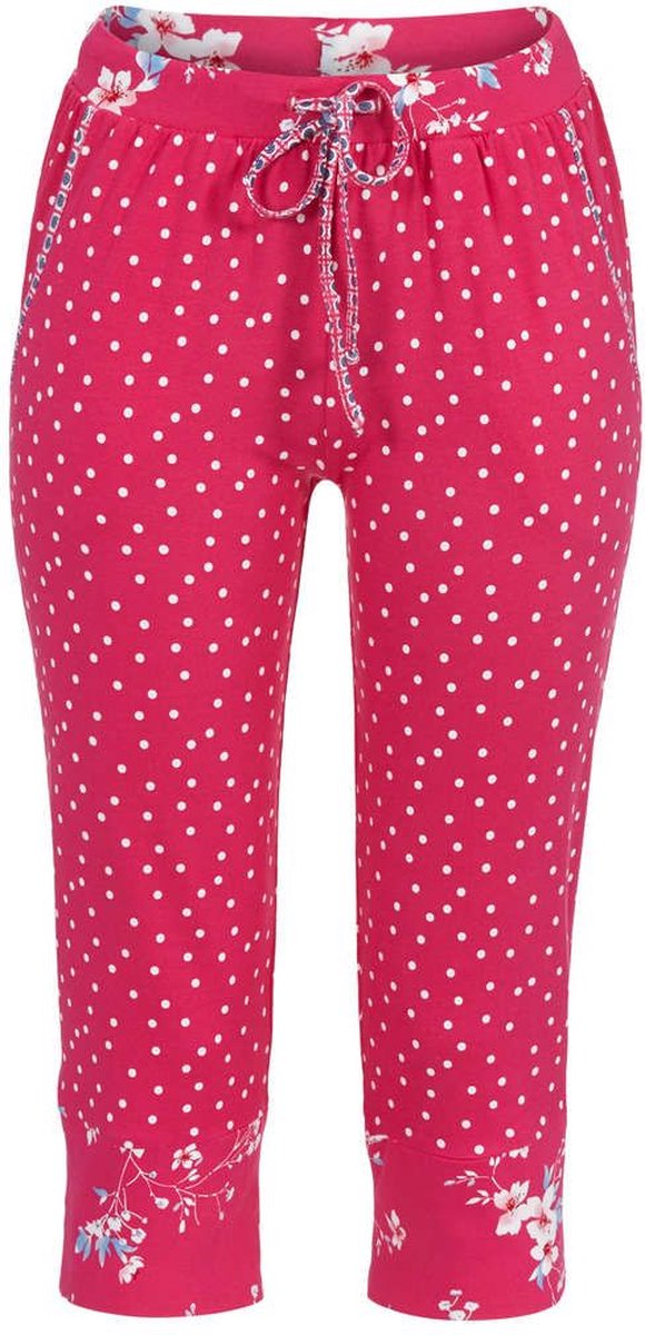 Ringella -Bloomy- capri pyjama broek pink berry maat 38