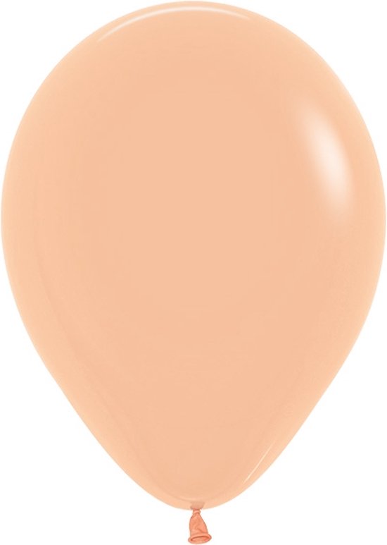 Ballon 30 cm, Peach blush, Sempertex kwaliteit