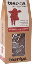 teapigs Rooibos Creme Caramel - 15 Tea Bags (6 doosjes van 15 zakjes - 90 zakjes totaal)