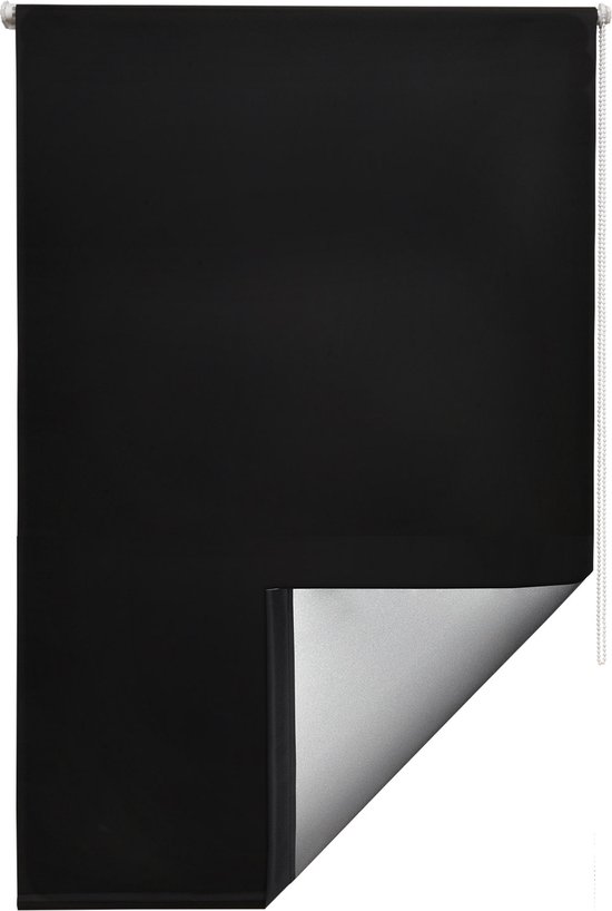 Sol Royal T42 – Thermisch rolgordijn verduisterend 105x160 cm zwart – Zonder boren