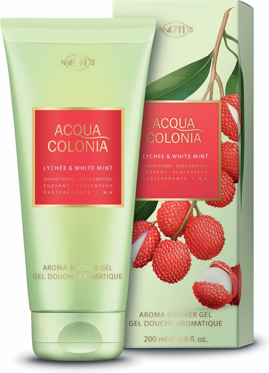 Douchegel 4711 Exhilarating Lychee & Mint