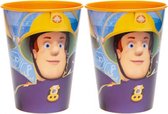 Set 2 stuks bekers Brandweerman Sam 260 ml
