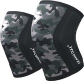 U Fit One® 2 Stuks Premium Knie Brace - Kniebandage - Knee Sleeves - Fitness - Crossfit – Knieband - Braces – 7 mm - Maat L