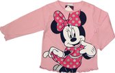 Disney Minnie Mouse Meisjes Longsleeve - Roze - T-shirt met lange mouwen - Maat 92