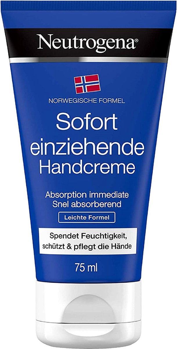 Neutrogena - Handcrème - Onmiddelijk intrekkend - Noorse formule - 1 x 75 ml