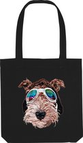 OddityPieces - The ODD Bags - Zwart - Tas - Fox Terrier