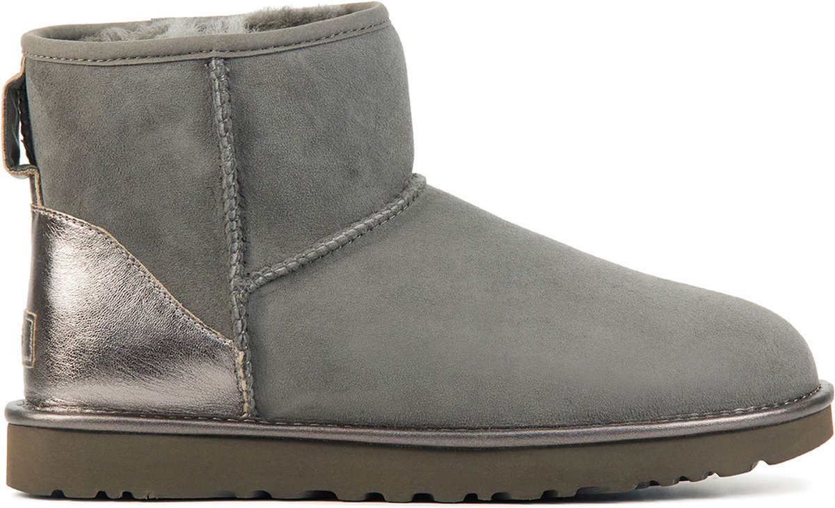UGG Enkellaarsjes Dames / Laarzen / Damesschoenen - Wol - 1120872 - Grijs  - | bol.com